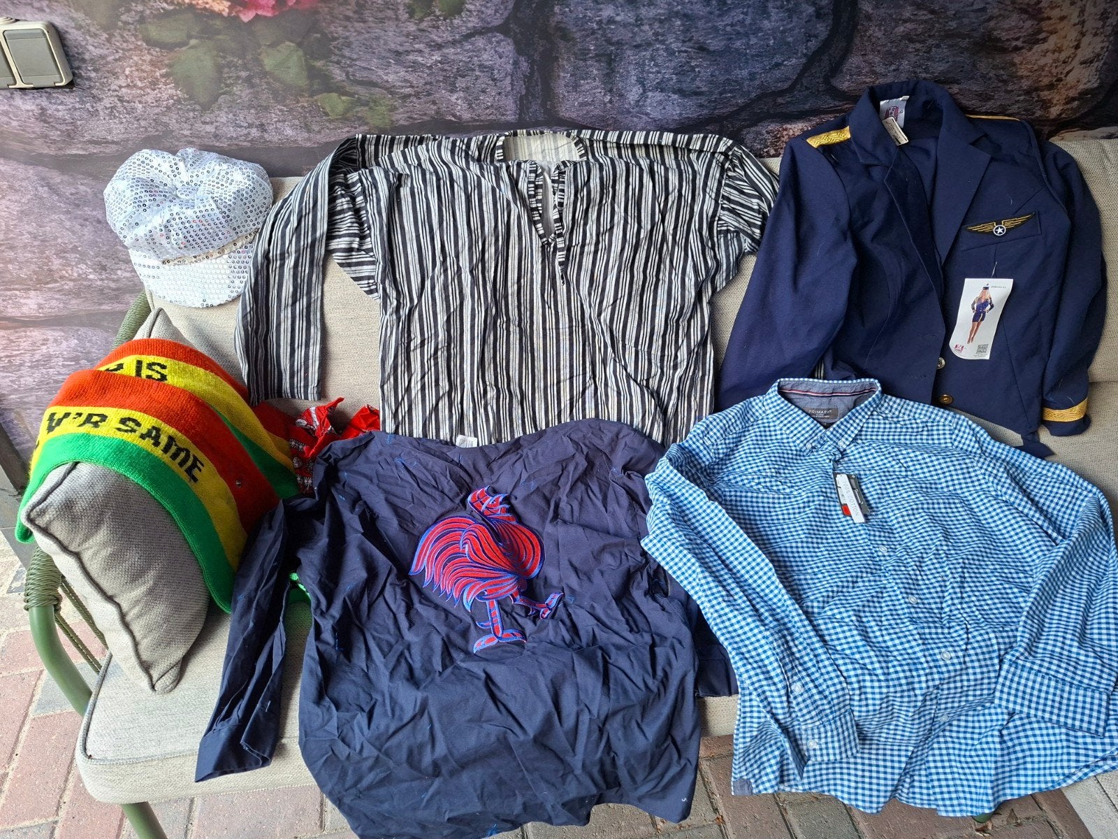 carnavals kleren, Ophalen, Nieuw
