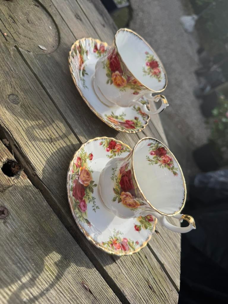 Royal Albert - Old Country Roses heren en dames, Ophalen of Verzenden