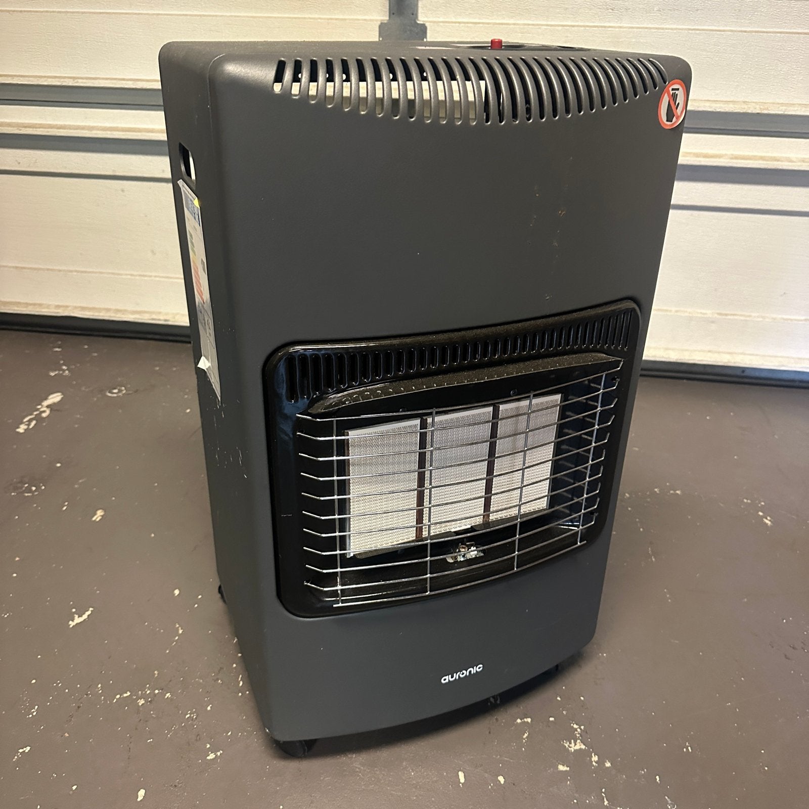 Auronic Gaskachel - Draagbare Terrasverwarmer, Ophalen, Gas, Zo goed als nieuw, Vrijstaand