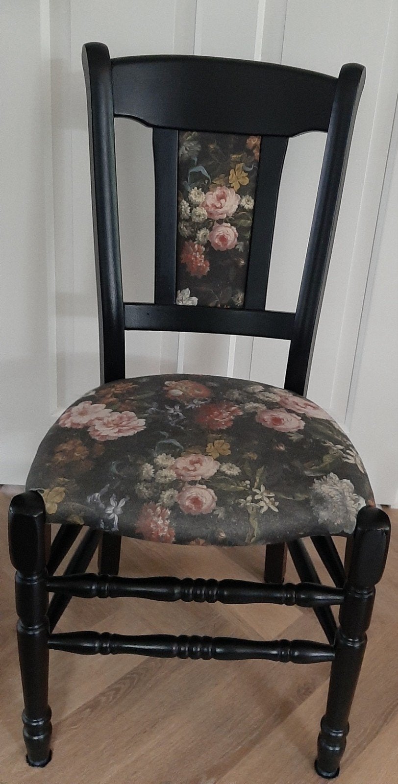 6 prachtige stevige, massiek Eiken eetkamerstoelen, Ophalen