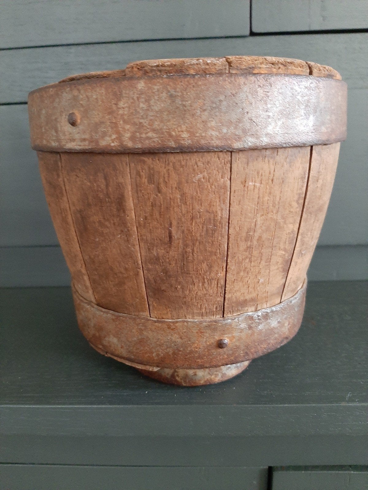 kleine antieke houten kaasmal, Ophalen of Verzenden