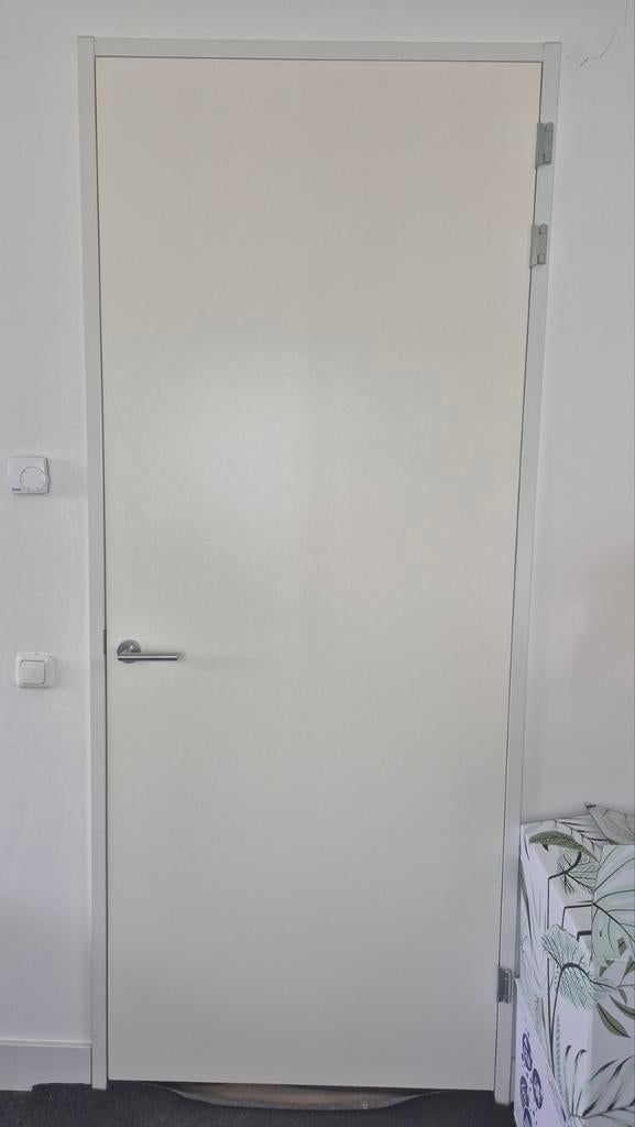 Berkvens stompe deur met stalen kozijnen, linksdraaiend, Ophalen, 80 tot 100 cm, 215 cm of meer, Binnendeur