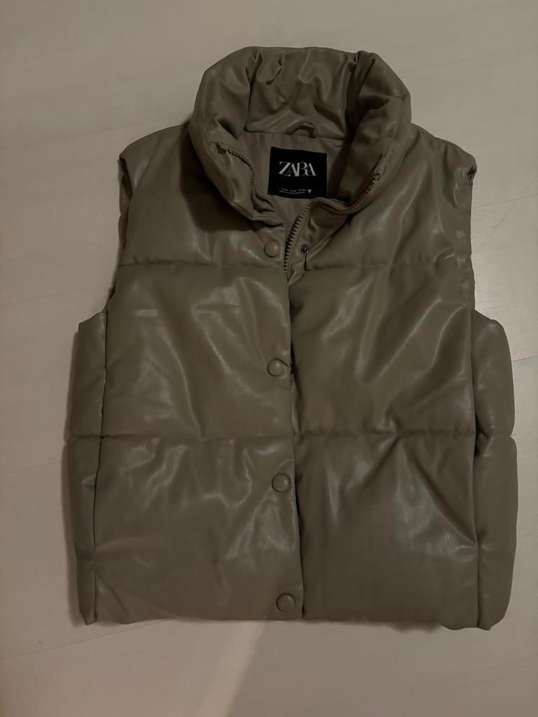 Zara bodywarmer, Kleding | Dames, Ophalen of Verzenden, Zo goed als nieuw, Grijs