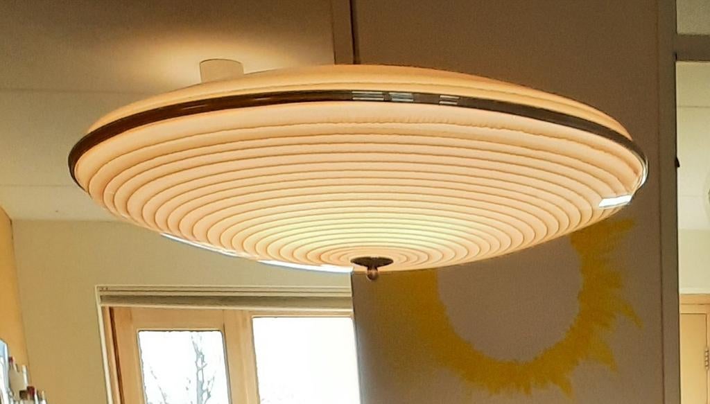 Vintage UFO Space Age Lamp - dia 85cm, Ophalen