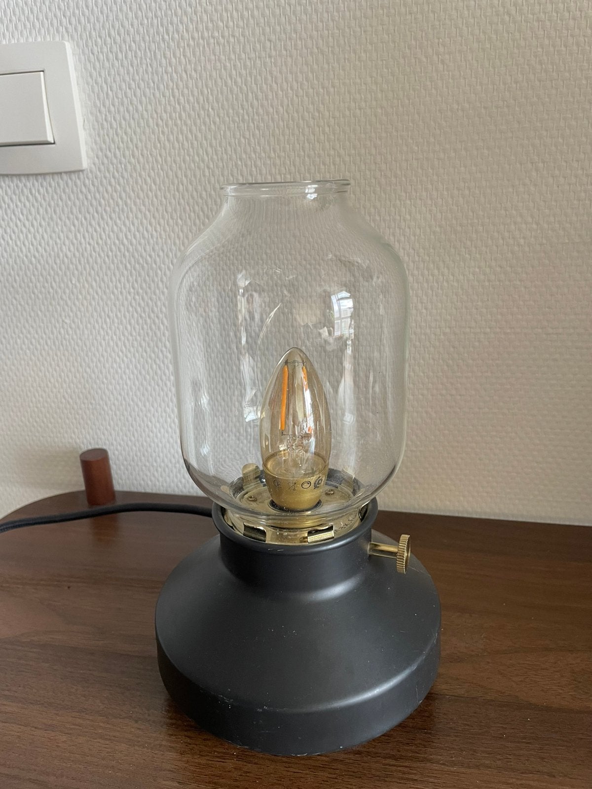 Nachtlampje ikea inclusief lampje, Ophalen of Verzenden, Zo goed als nieuw, Minder dan 50 cm