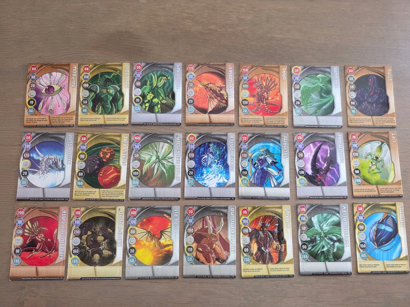 Bakugan Battle Brawlers speelkaarten, Ophalen of Verzenden