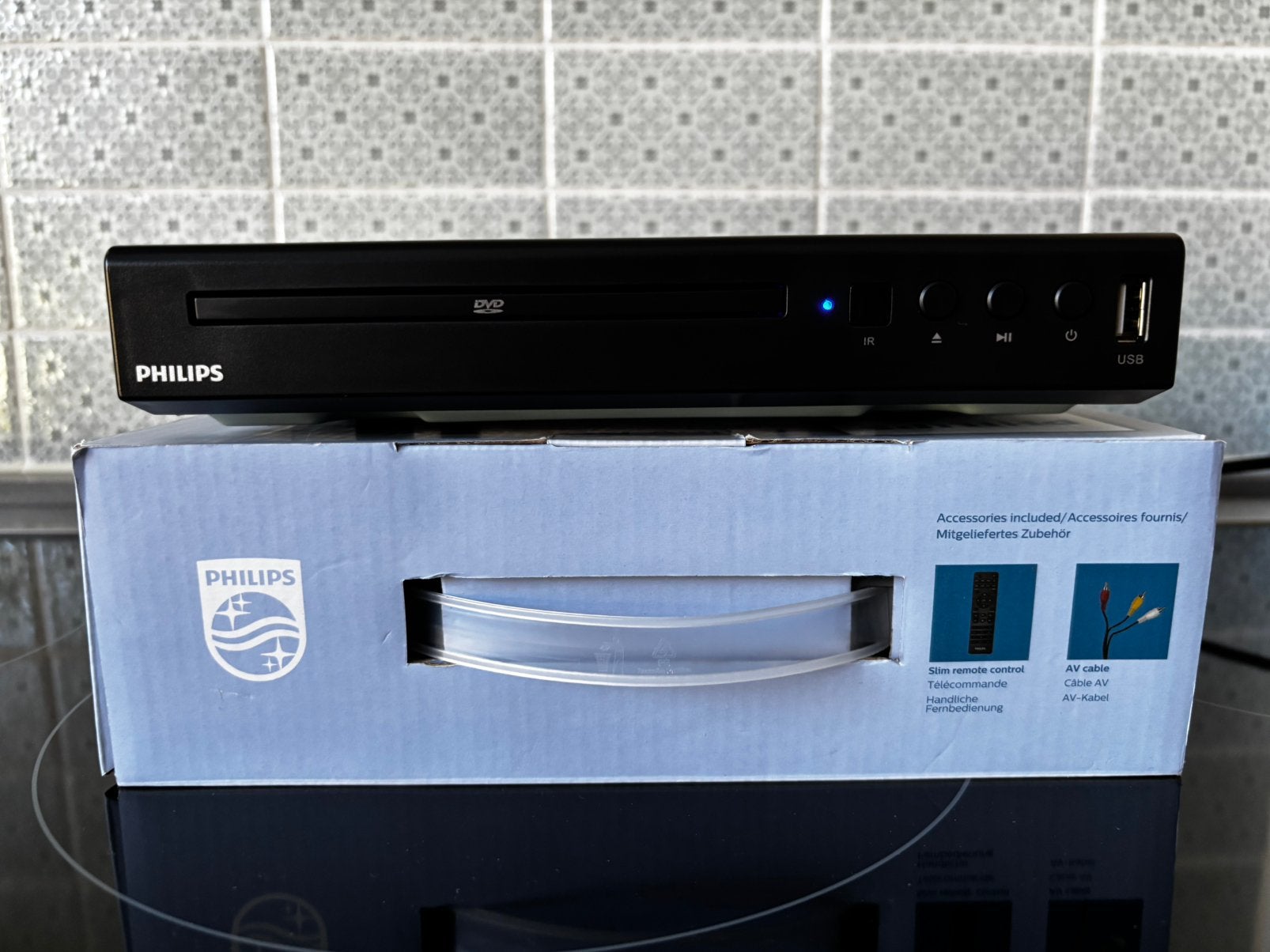 Philips dvd-speler (Als nieuw), Audio, Tv en Foto, Ophalen of Verzenden, Zo goed als nieuw, Philips