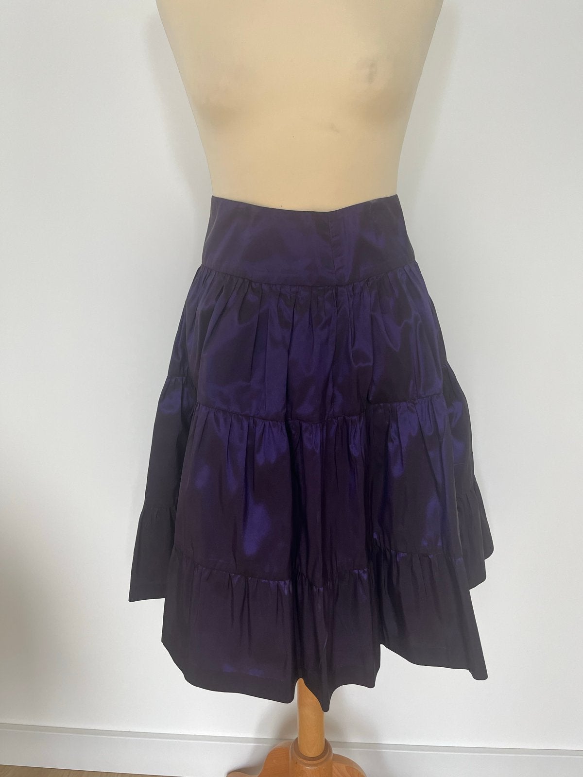 Mart Visser paarse gelaagde rok, Kleding | Dames, Paars, Maat 42/44 (L), Ophalen of Verzenden, Knielengte