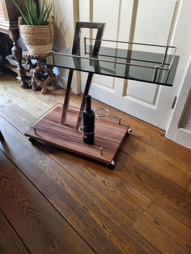 Design serveerwagen, Antiek en Kunst, Kunst | Designobjecten, Ophalen