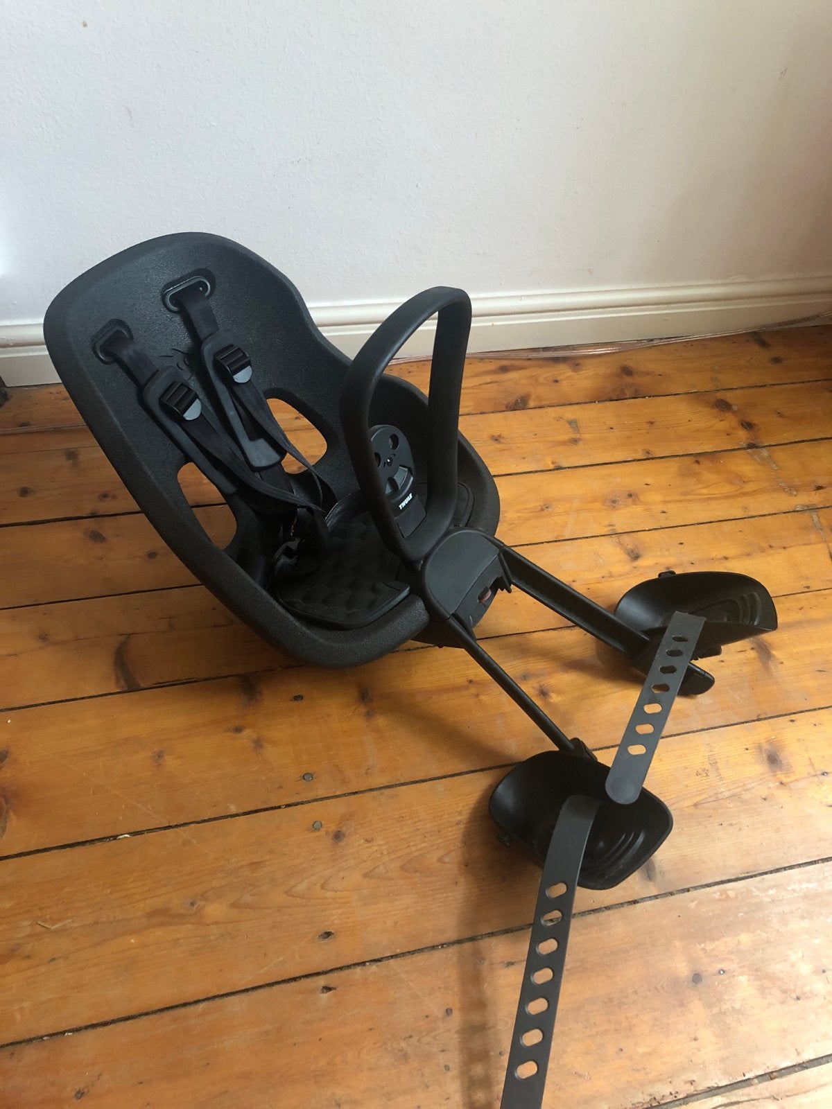 Thule Yepp Nexxt Mini Fietsstoeltje - Voorzitje, Ophalen, Gebruikt, Voorzitje, Voetsteuntjes