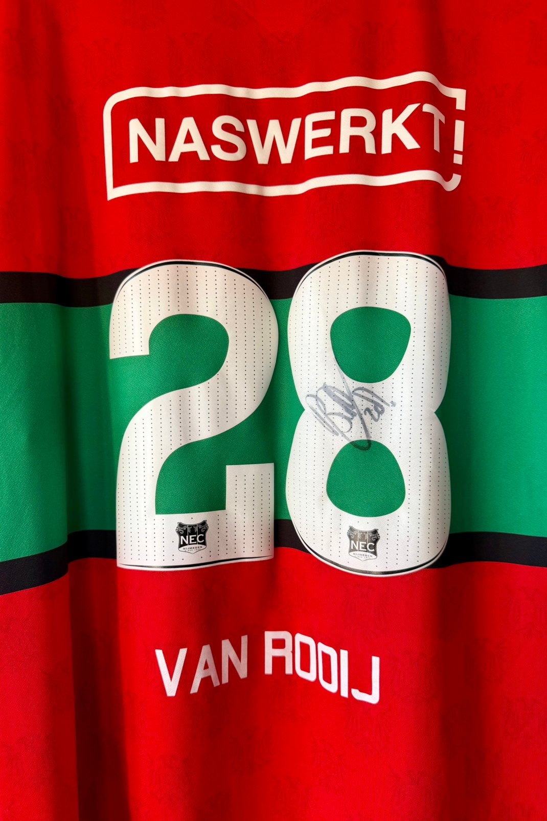 NEC shirt nr 28, Groter dan maat XL, Ophalen of Verzenden, Zo goed als nieuw, Shirt