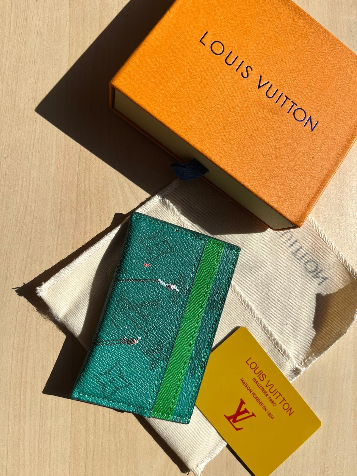 Luxe portemonnee, Sieraden, Tassen en Uiterlijk, Portemonnees, Verzenden, Zo goed als nieuw, Groen