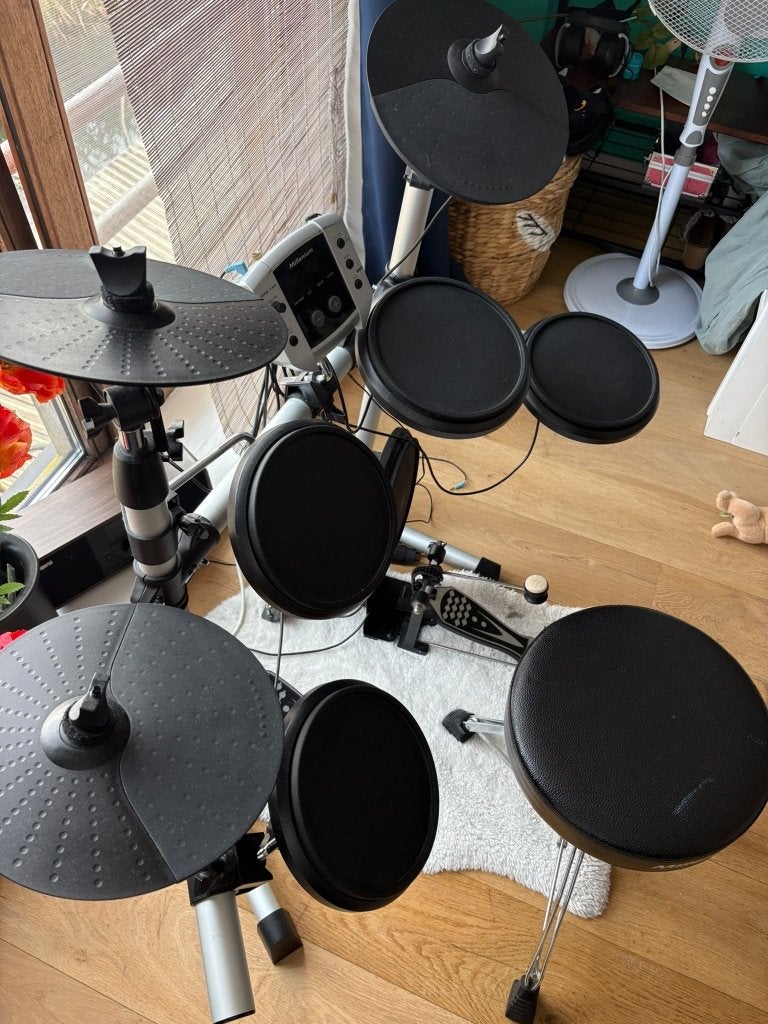 Foto 3 van Elektronisch drumstel Millenium mps150 inclusief kruk