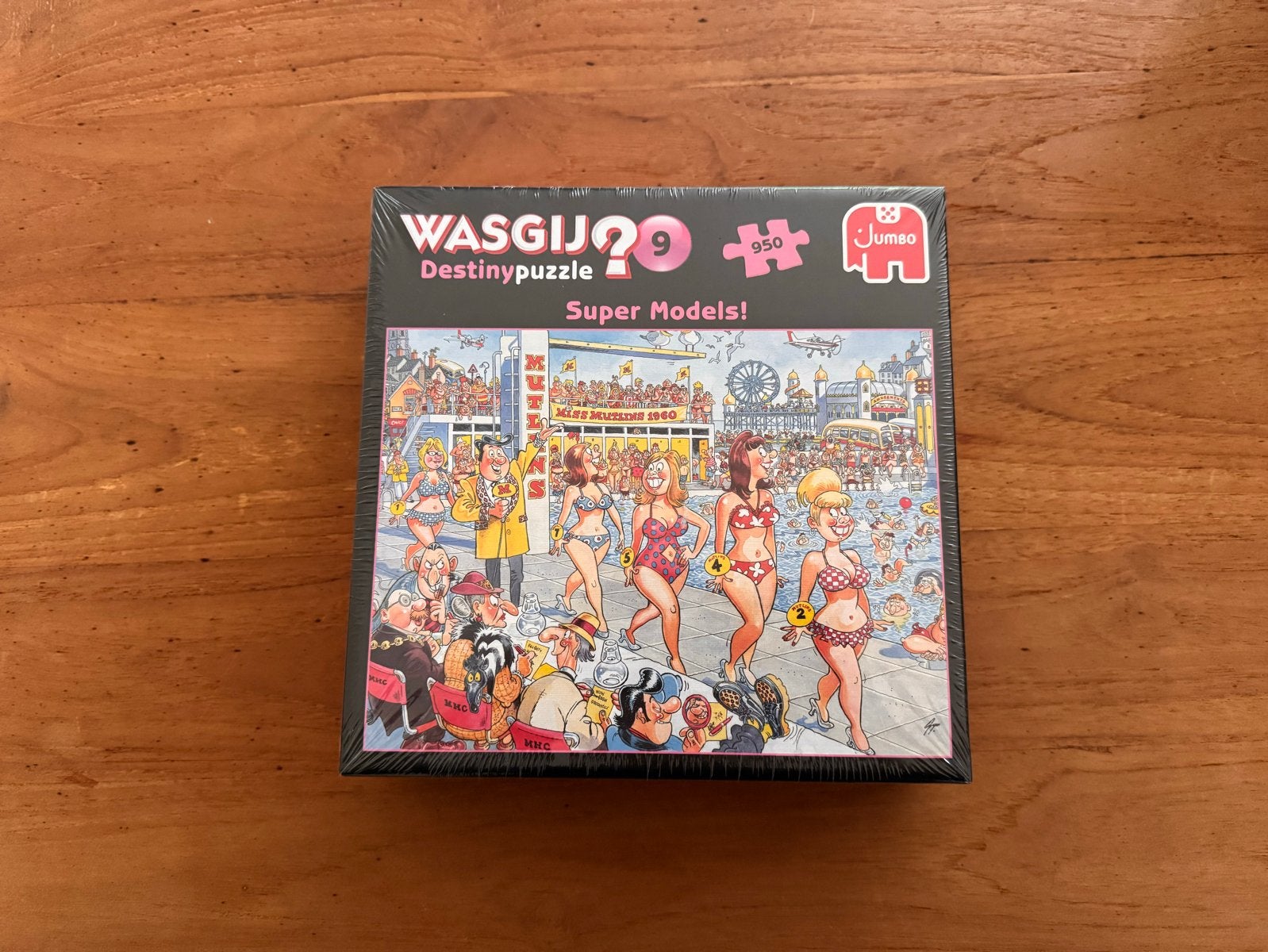 Wasgij Destiny 9 Super Models! Legpuzzel 950 stukjes NIEUW, Ophalen of Verzenden, 500 t/m 1500 stukjes, Nieuw, Legpuzzel