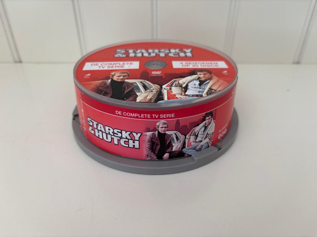Starsky & Hutch complete serie, seizoen 1 t/m 4 dvd box, Boxset, Ophalen of Verzenden, Zo goed als nieuw, Actie en Avontuur