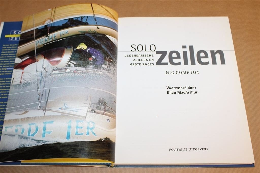 Solozeilen — Helden & Wedstrijden Uit De Historie, Ophalen of Verzenden, Zo goed als nieuw, Watersport en Hengelsport