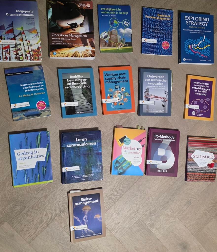 (Technische) bedrijfskunde (TBK), Boeken, Studieboeken en Cursussen, Ophalen of Verzenden, Beta, Zo goed als nieuw, HBO