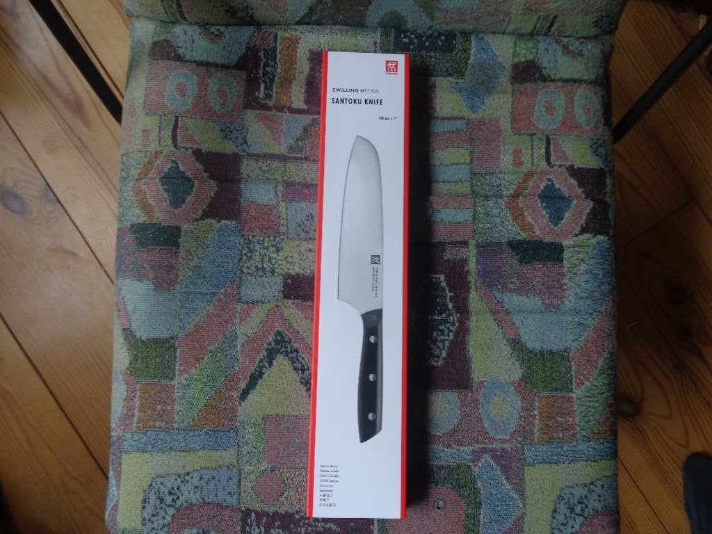 Zwilling Artis Plus Santoku mes 180mm, Nieuw!, Ophalen of Verzenden, Nieuw, Rvs of Chroom