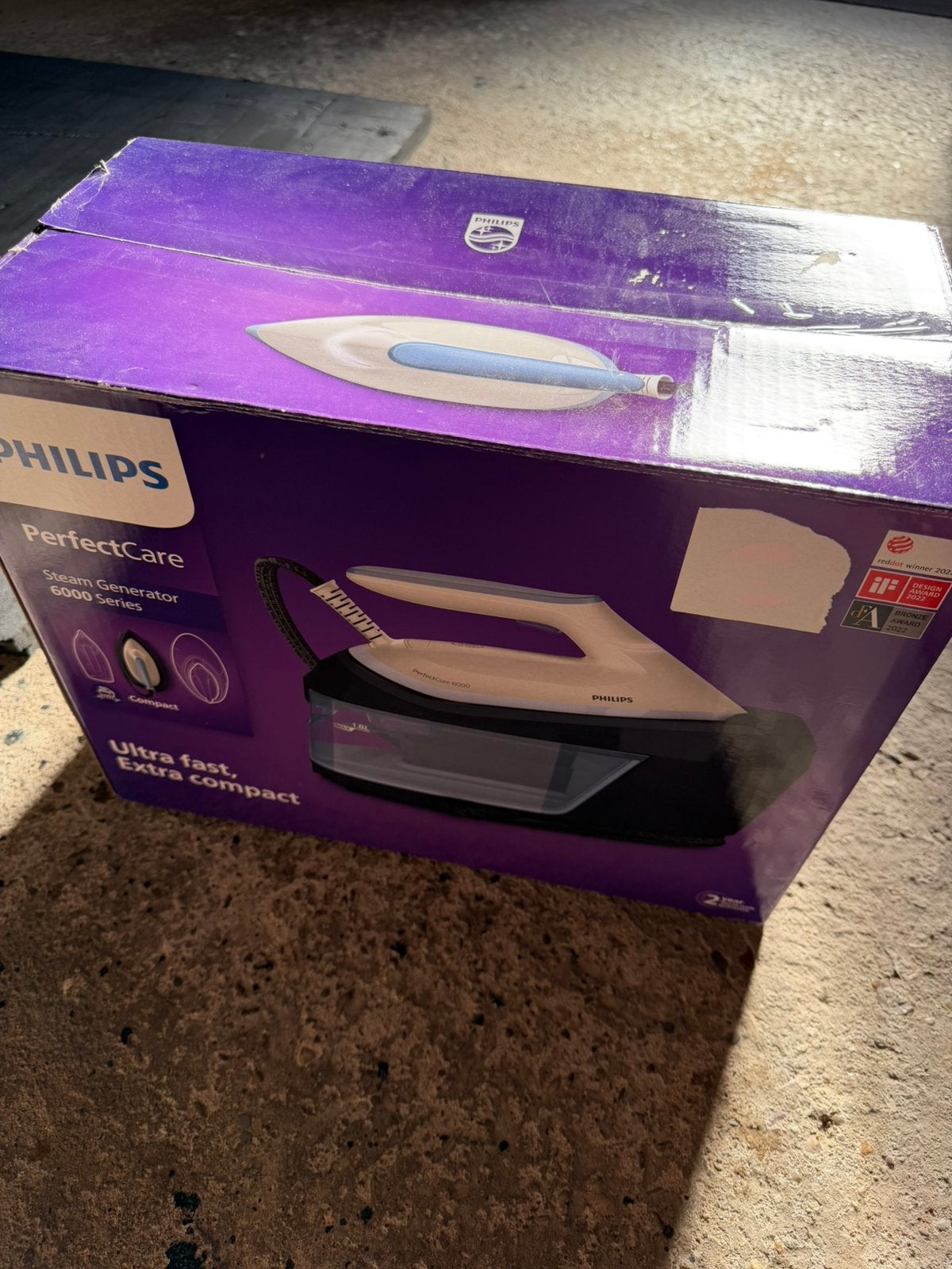 Philips 6000 series Stoom Strijkijzer, Ophalen of Verzenden, Nieuw