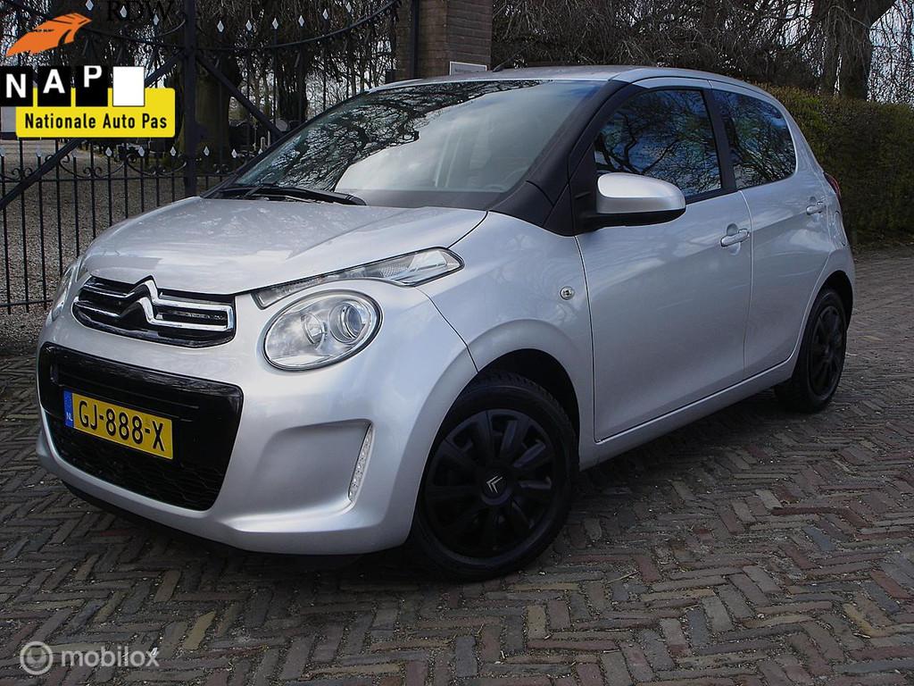 Citroen C1 1.0 e-VTi Feel (Bj 2015) Airco|Led|Navi|5-Dr|APK, Auto's, Voorwielaandrijving, Euro 5, Gebruikt, C1
