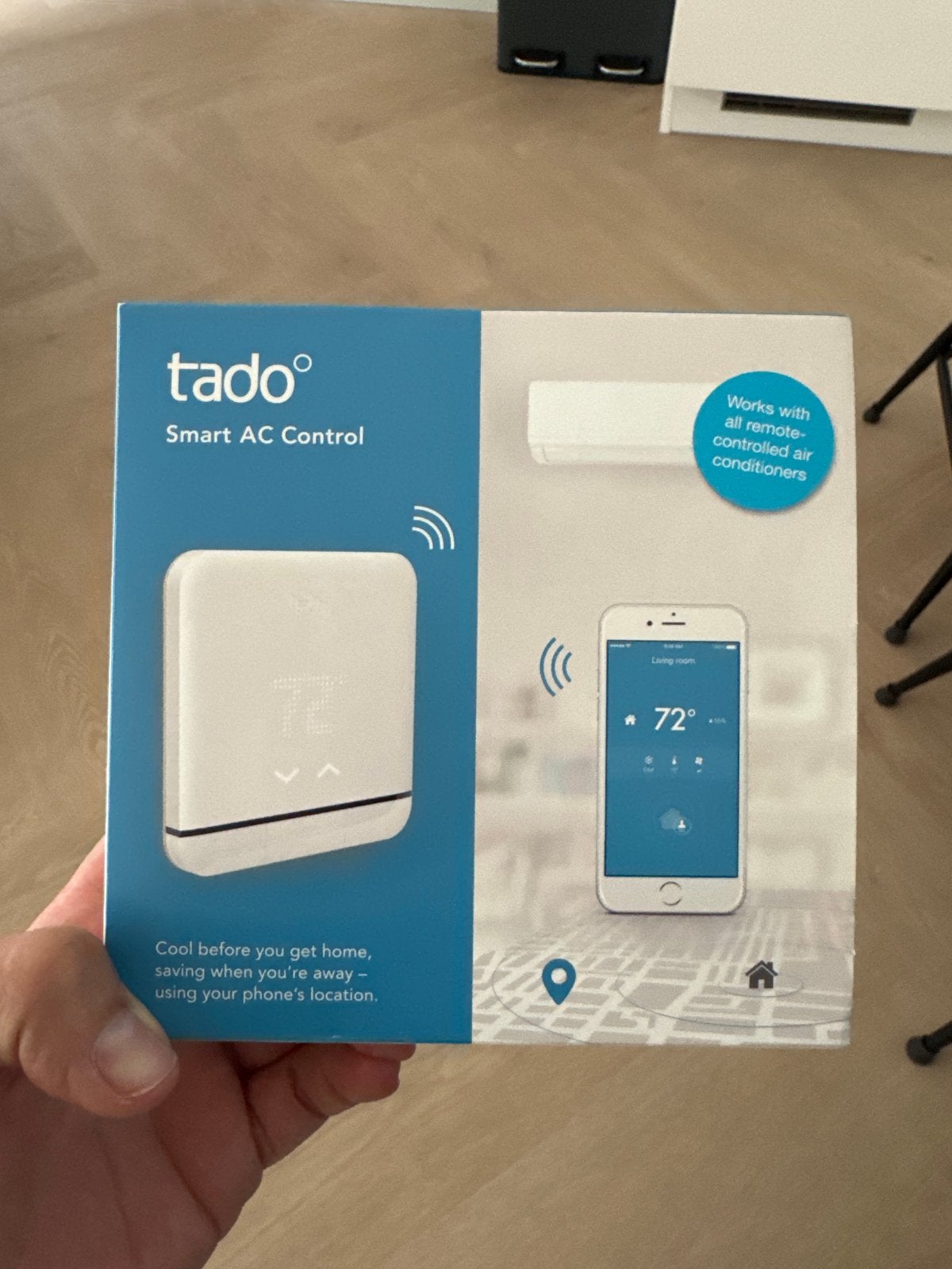 Tado Slimme AC Controle - Bespaar Energie, Ophalen of Verzenden, Slimme thermostaat, Nieuw