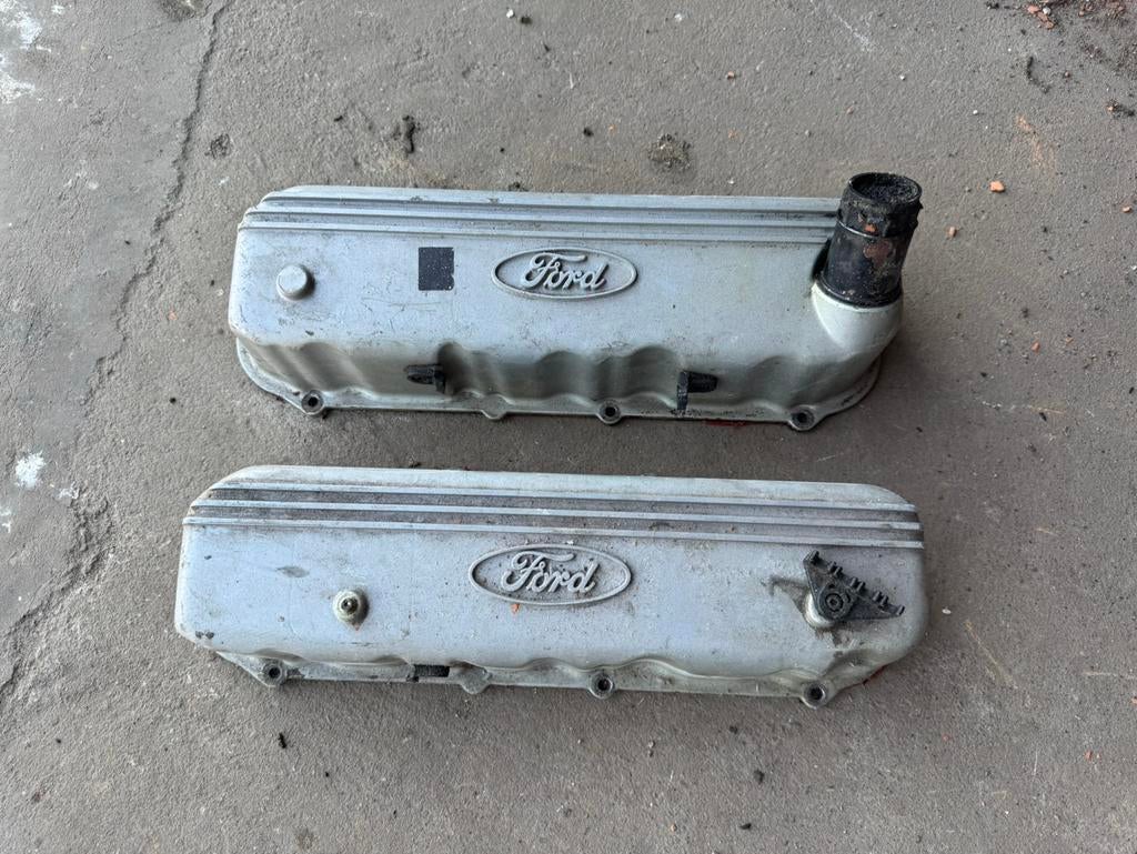 Ford V6 aluminium kleppendeksels 2.8i Capri etc, Ophalen of Verzenden, Ford