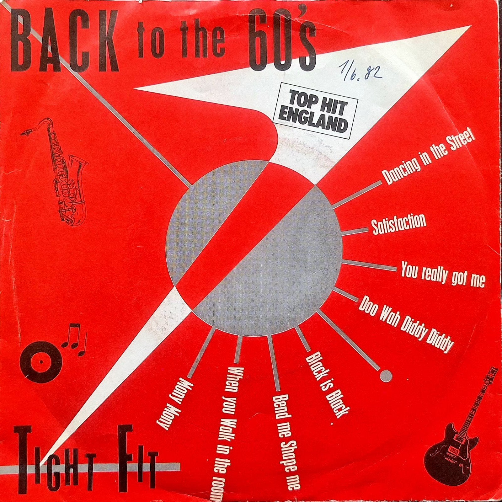 7"/SINGLE  TIGHT FIT - Back To The 60's, Ophalen of Verzenden, Gebruikt, Pop