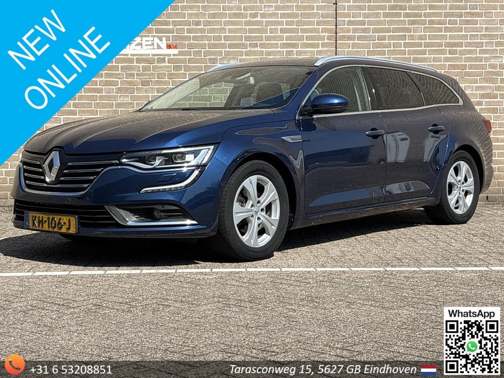 Renault Talisman Estate 1.6 TCe Intens Automaat | Leder | Cl, Auto's, Renault, Bedrijf, Te koop, Talisman, ABS, Adaptive Cruise Control
