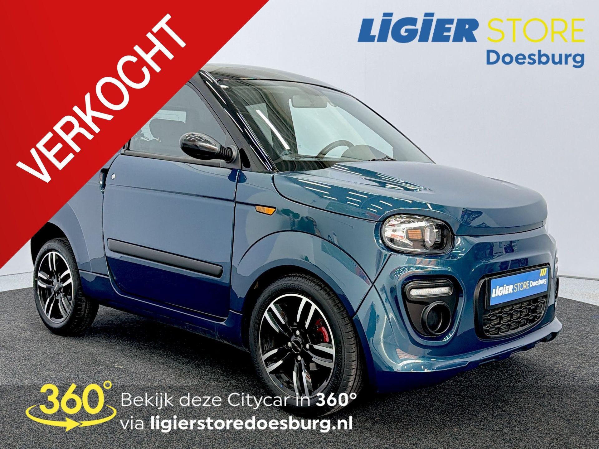 Microcar M.GO Dynamic DCI - Compact op pad, Oostschans 76
4463 AM  Goes, NL, Info@urbanmobilitygroupbenelux.com, Urban Mobility Group Benelux
