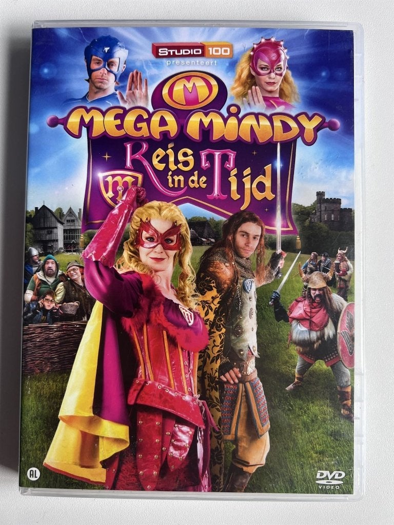 Mega Mindy: Reis in de Tijd (2013) DVD | Actie 5=4, Cd's en Dvd's, Alle leeftijden, Ophalen of Verzenden, Zo goed als nieuw
