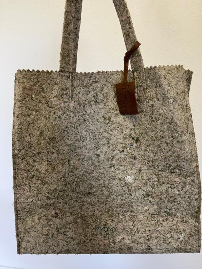 MYOMY Do Goods Vilten Shopper Tas Duurzaam Design, Verzenden, Zo goed als nieuw, Grijs, Shopper