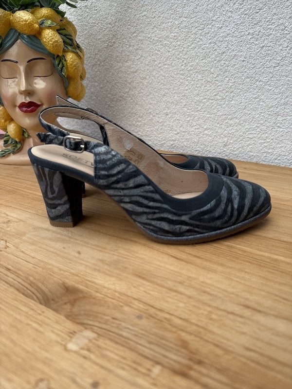 Softwaves leren pumps - Nieuw, Kleding | Dames, Pumps, Blauw, Nieuw, Ophalen of Verzenden