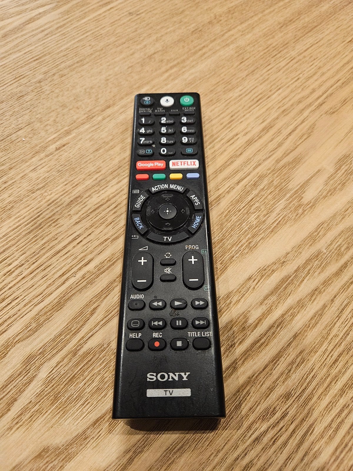 Sony Smart TV Afstandsbediening, Ophalen of Verzenden, Zo goed als nieuw, Origineel, Tv
