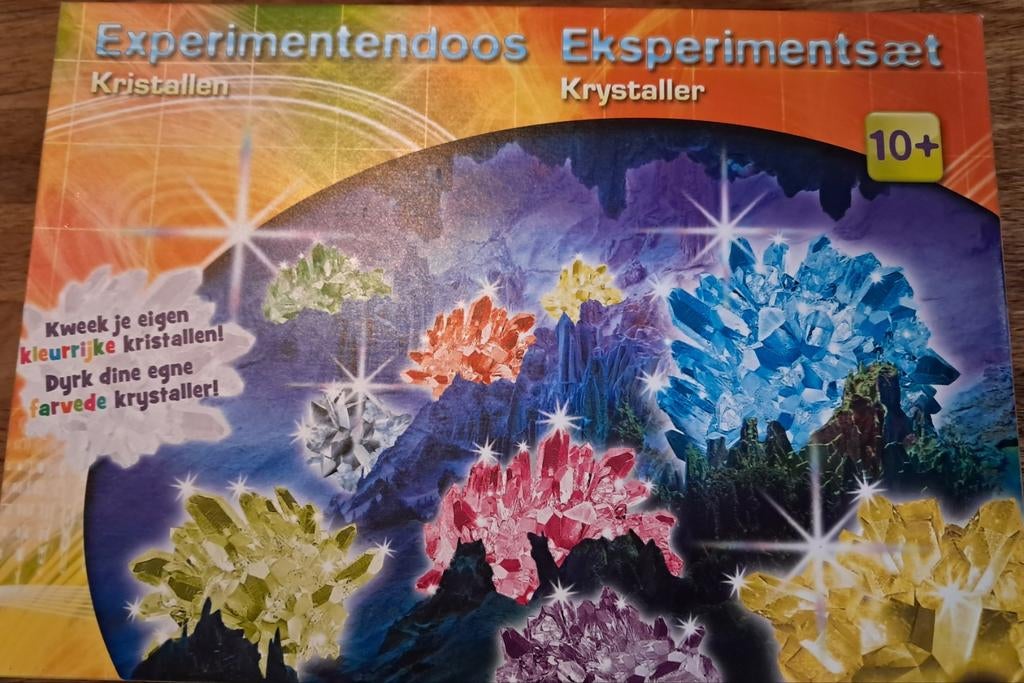 Experimenteerset - Kweek je eigen kristallen, Ophalen of Verzenden, Nieuw, Ontdekken