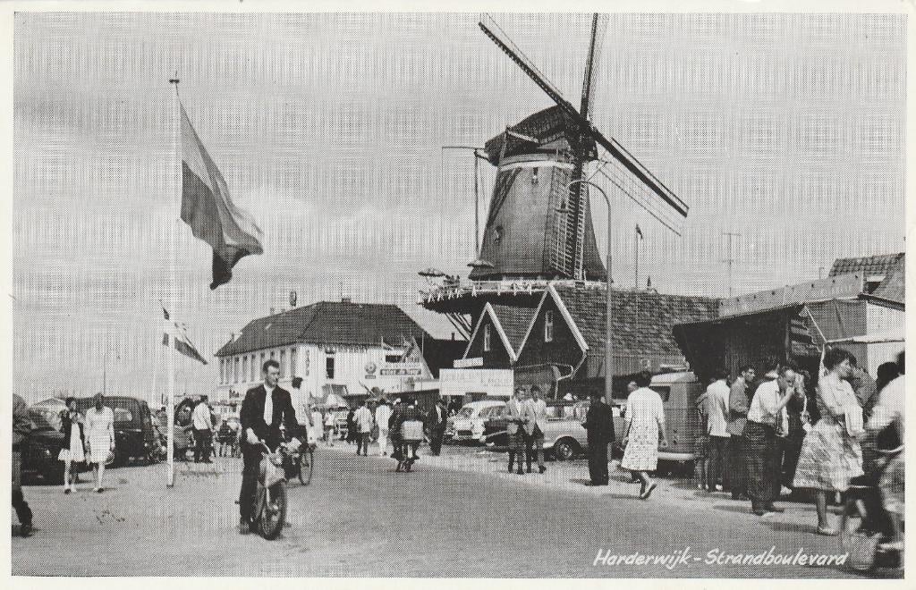 harderwijk- strandboulevard, Verzenden, 1940 tot 1960, Gelderland