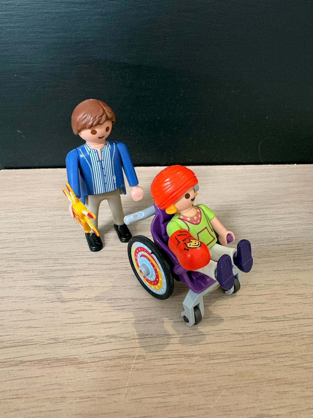 Playmobil 6663 rolstoel, Gebruikt, Losse onderdelen, Ophalen of Verzenden, City life