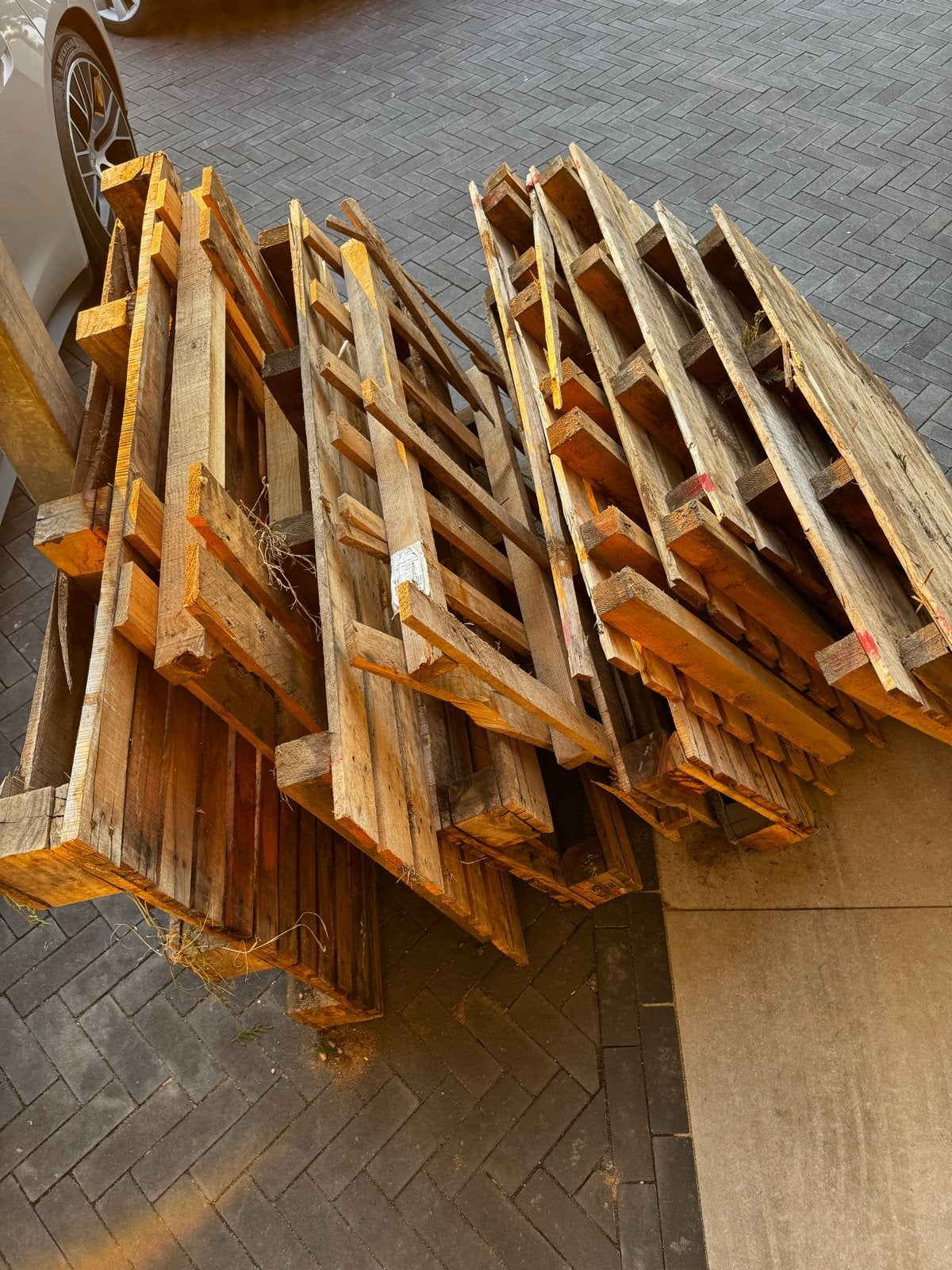 Pellets 12 stuks - gratis af te halen, Ophalen, Overige houtsoorten, Minder dan 200 cm, Pallet