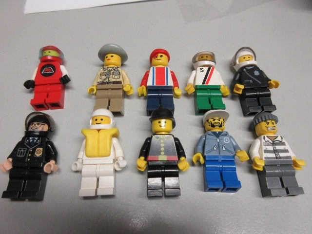 nr. 8837, 10 Lego poppetjes., Ophalen of Verzenden, Zo goed als nieuw, Complete set, Lego