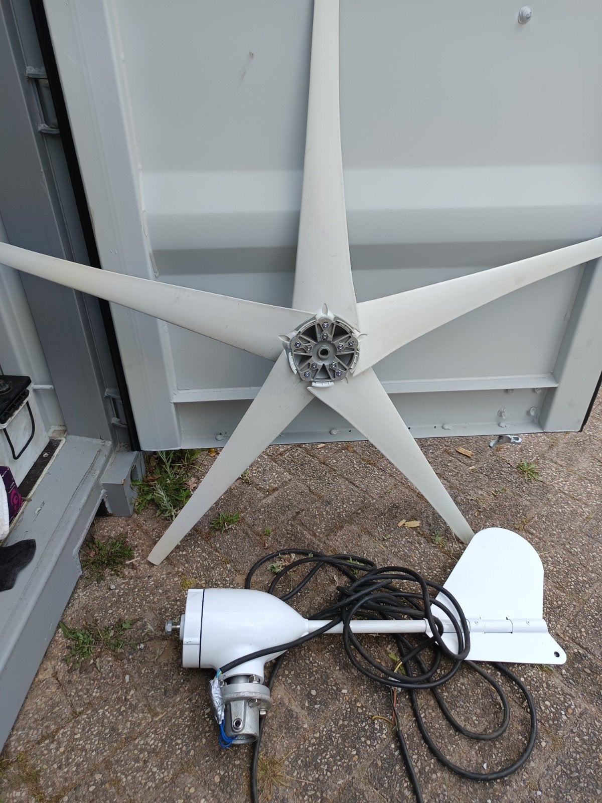 Kleine windturbine voor thuisgebruik of camper, Ophalen, Gebruikt