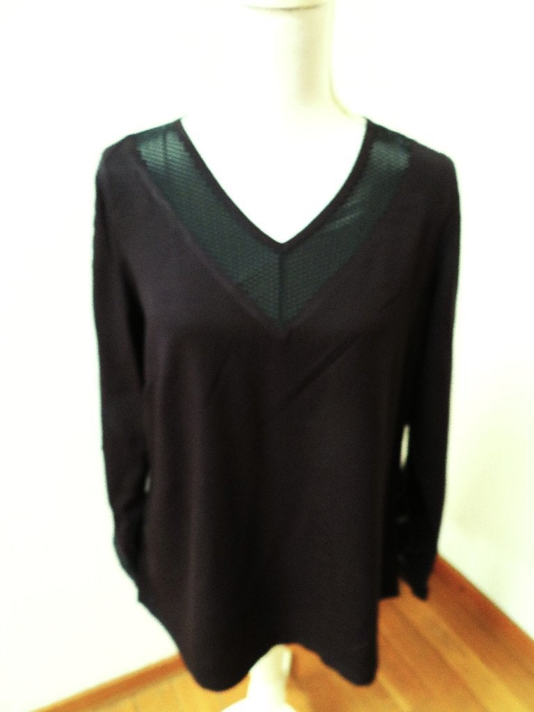 A56 SANDWICH apart nieuw blouse shirt zwart maat 38, Maat 38/40 (M), Zwart, Nieuw, Ophalen of Verzenden