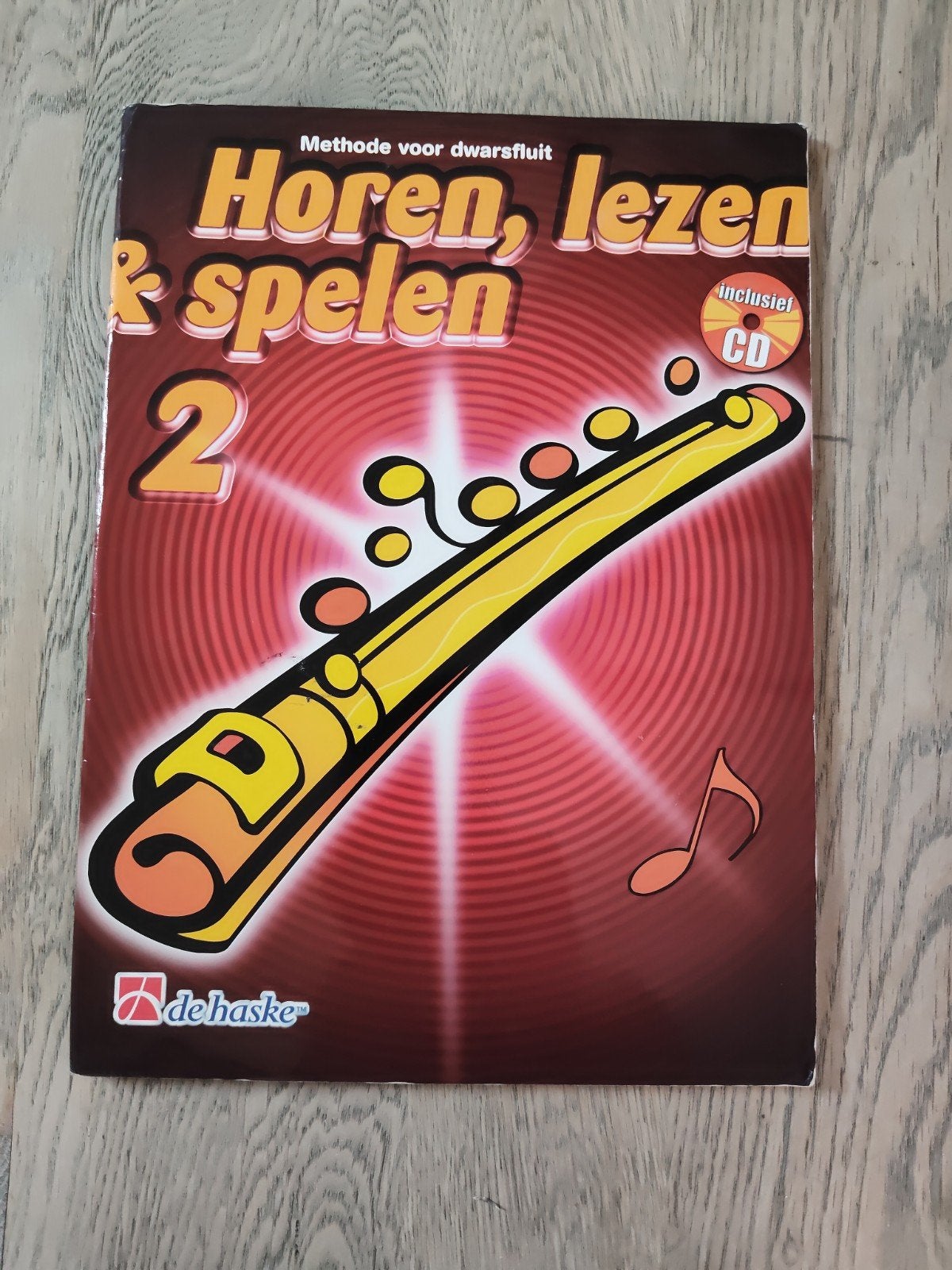Horen, lezen & spelen 2 - Methode voor dwarsfluit (incl. CD), Muziek en Instrumenten, Bladmuziek, Gebruikt, Les of Cursus, Overige genres
