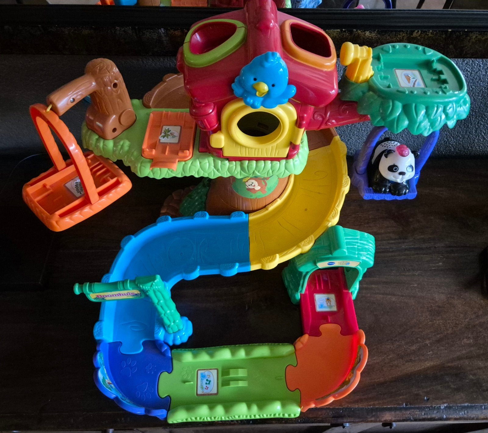te koop: Vtech boomhut, i.z.g.s. met ZoefZoef Patty de panda, Ophalen, Zo goed als nieuw