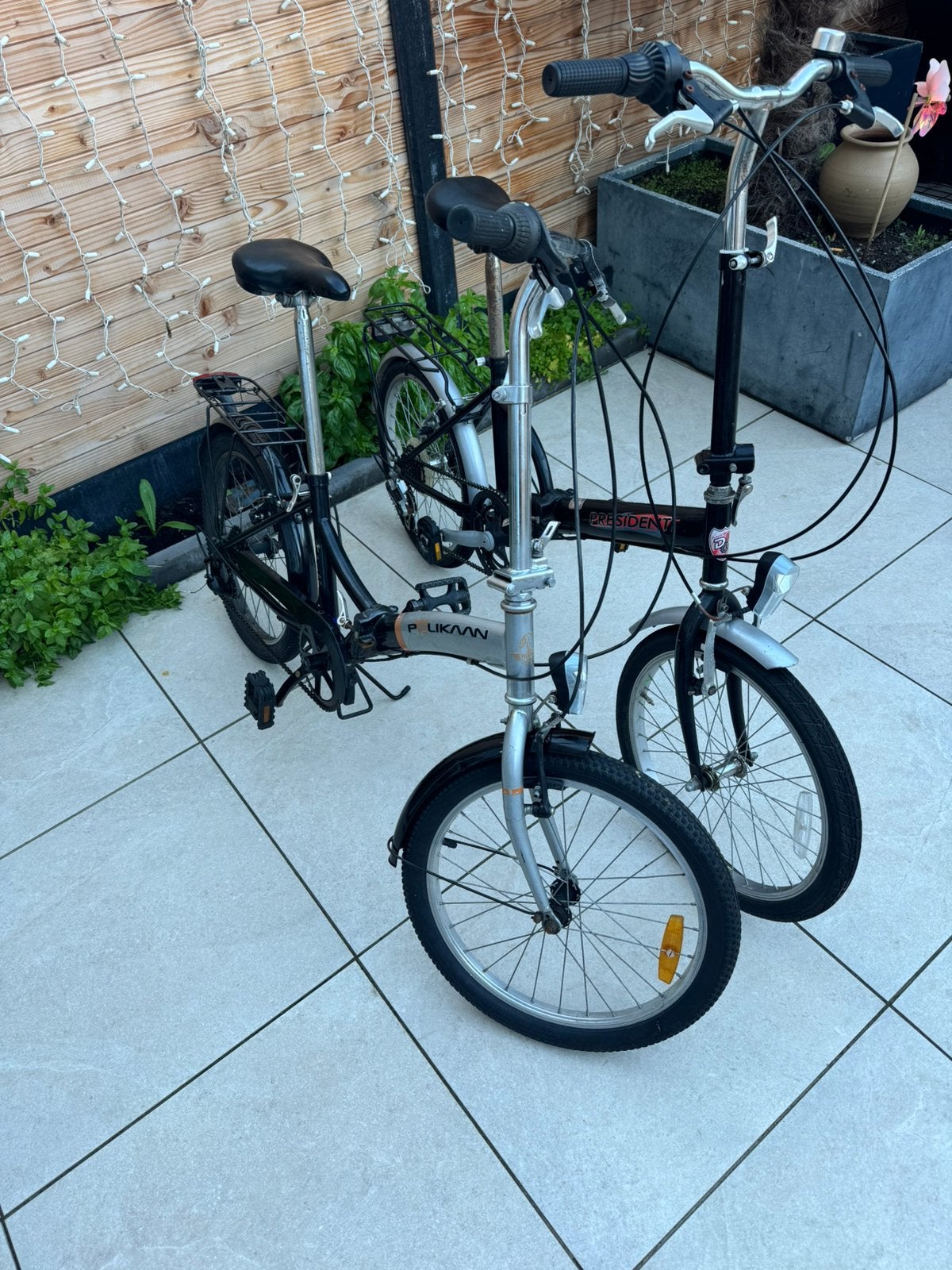 Vouwfietsen setje 20inch 6versnelling, Ophalen, Zo goed als nieuw, 20 inch of meer
