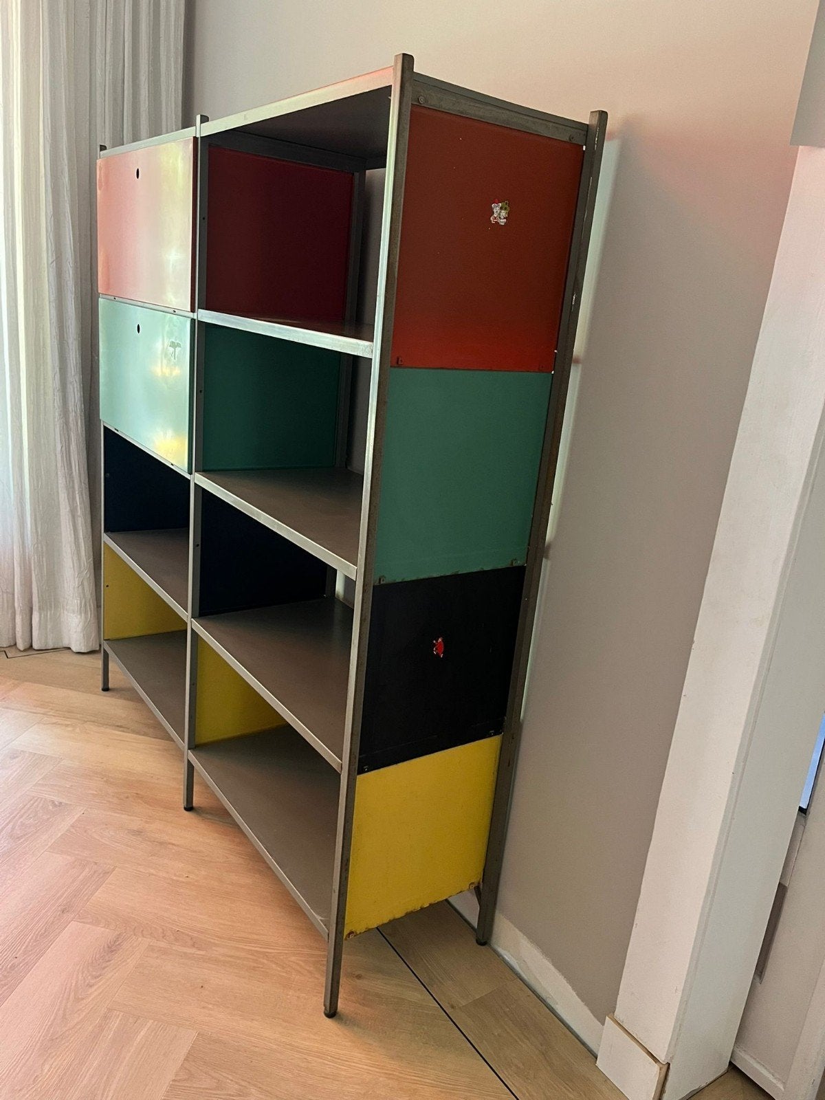 Gispen 663  Rietveld modulaire stelling kast., Ophalen of Verzenden