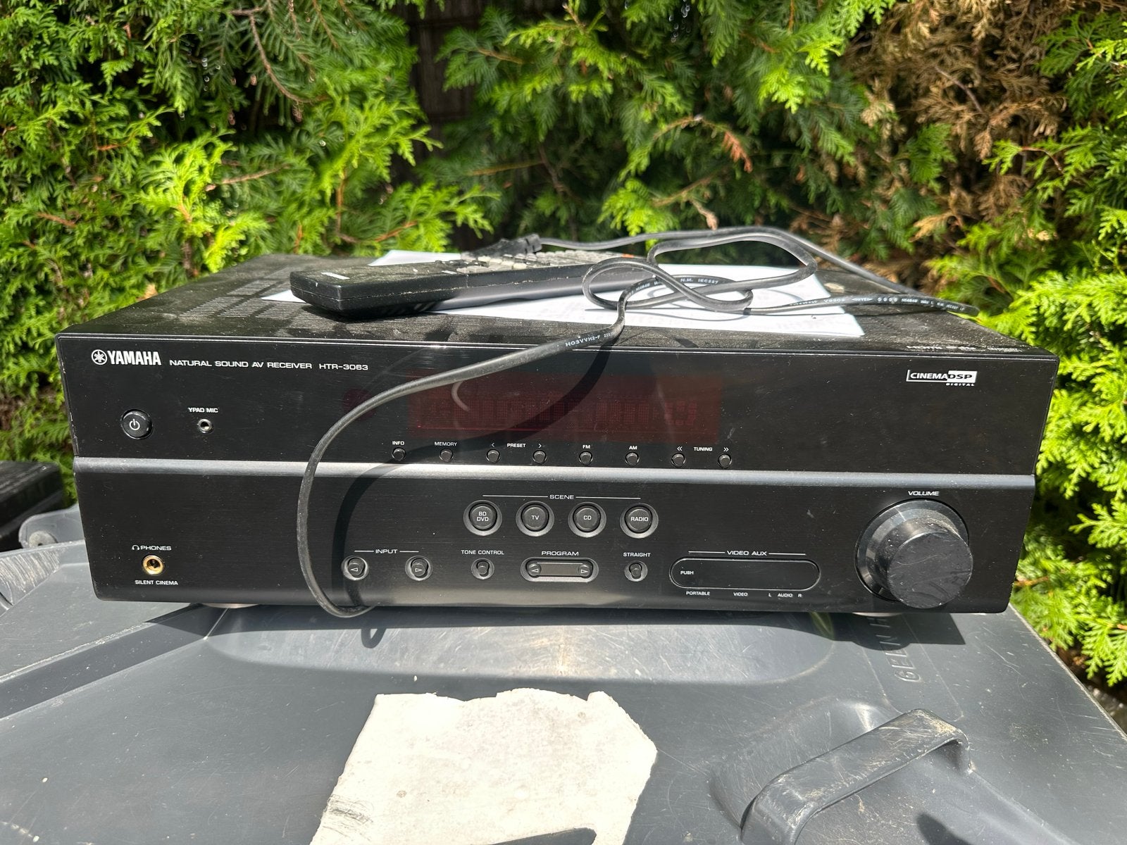 Yamaha HTR-3063 AV Receiver - Natuurlijk Geluid, Ophalen, Gebruikt, Yamaha, 60 tot 120 watt