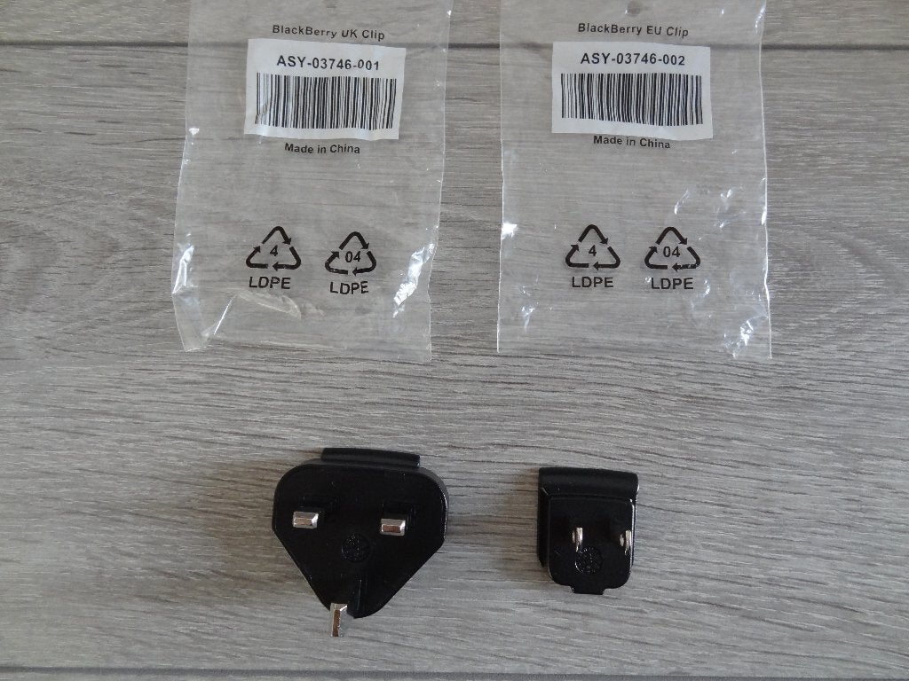 NIEUW! Blackberry UK en EU Adapter >Snelle Verzending!<, Blackberry, Adapter, Nieuw, Ophalen of Verzenden
