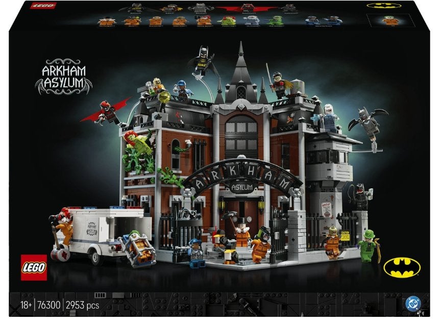 LEGO DC Batman Arkham Asylum 76300, Overige thema's, Nieuw, Ophalen of Verzenden, Complete set