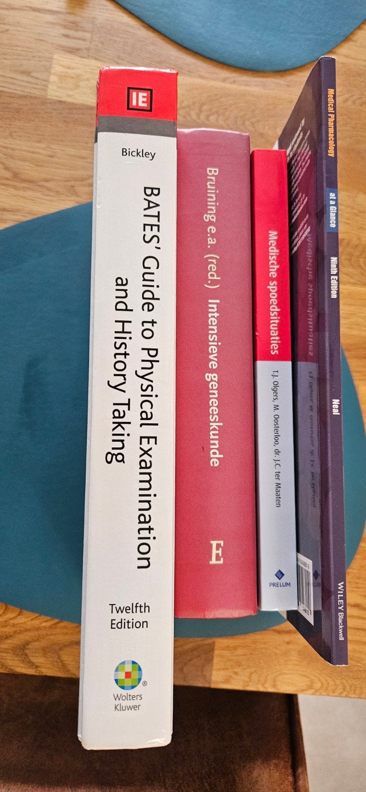 Complete set studieboeken Geneeskunde (5 boeken), Boeken, Studieboeken en Cursussen, Ophalen