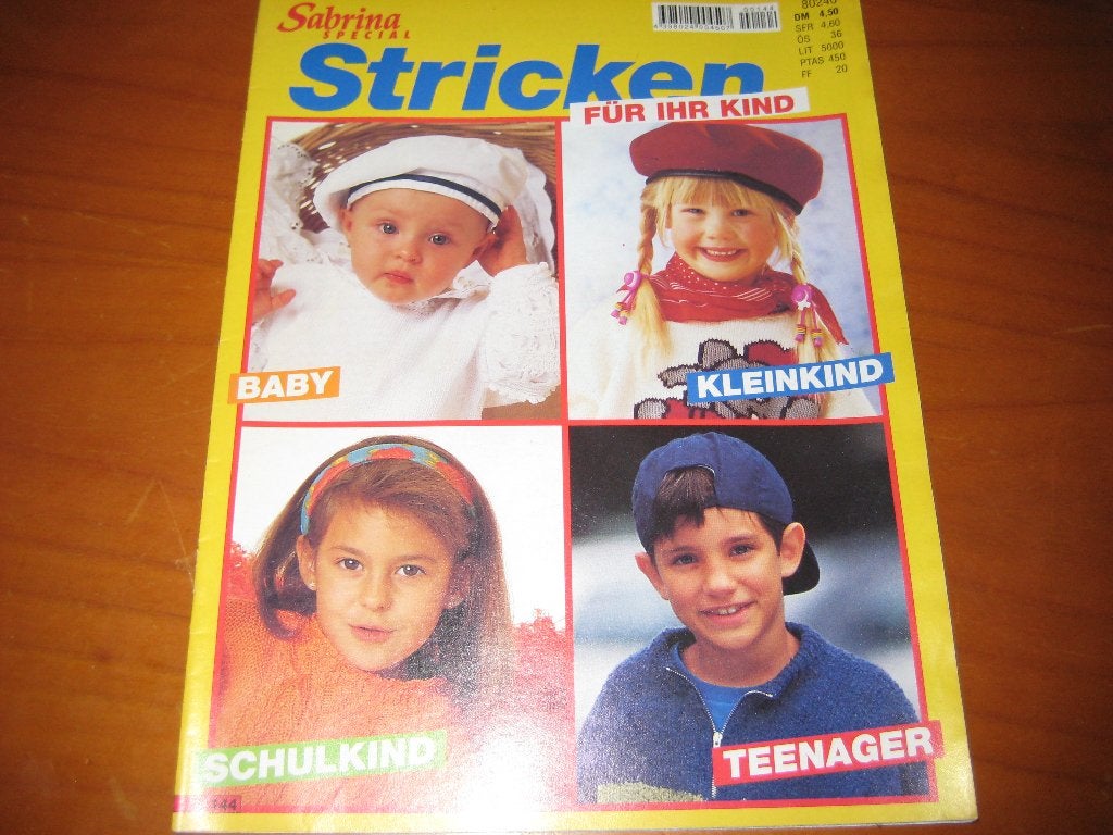 Sabrina Kinder: Stricken für Ihr Kind, Ophalen of Verzenden, Zo goed als nieuw, Breien en Haken