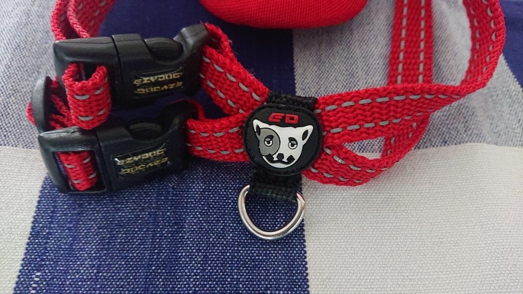 EzyDog Hondentuigje – Rood, Maat XS – Veilig voor in de auto, Ophalen of Verzenden, Zo goed als nieuw, Hondenriem-accessoire